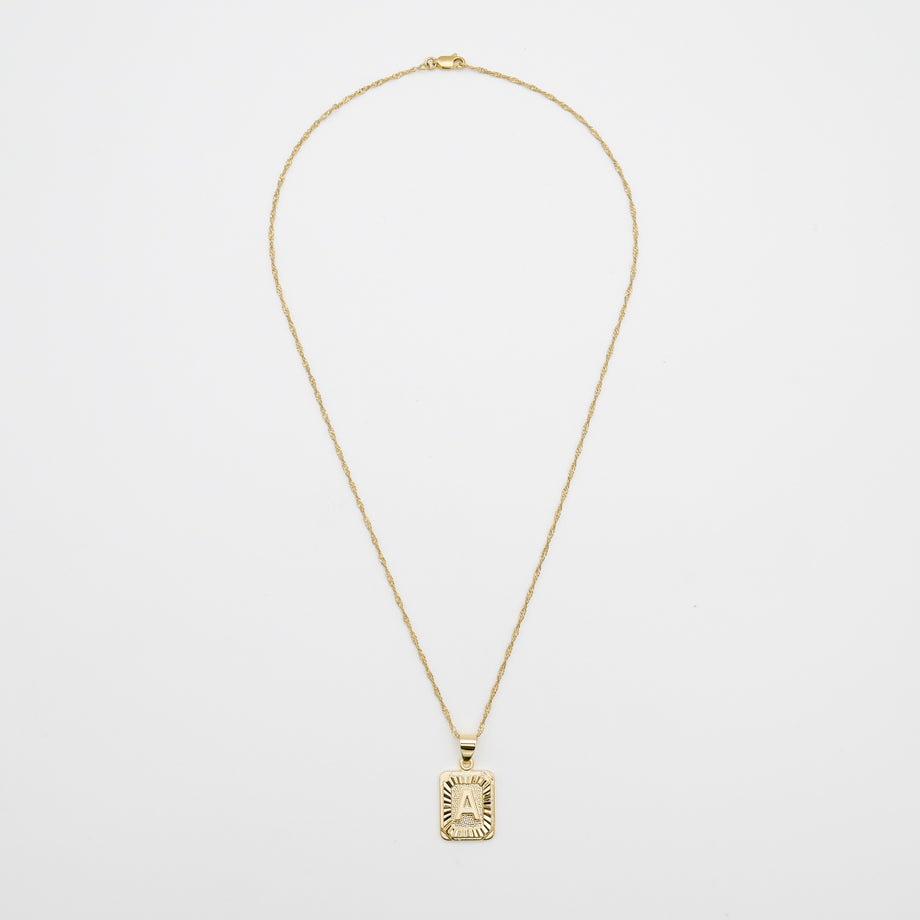 Classic Initial Necklace