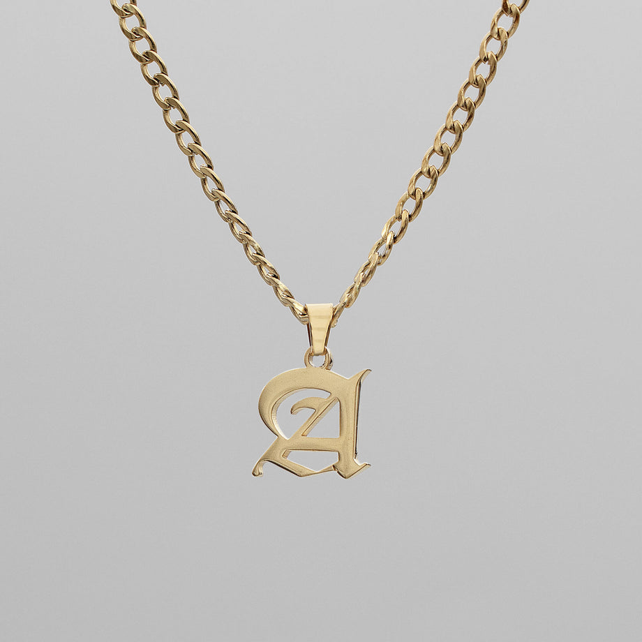 Cubana Initial Necklace
